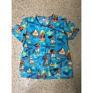Moana Scrub Top